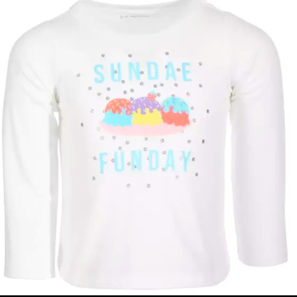 Toddler Girls Sundae Funday Long-Sleeve T-Shirt